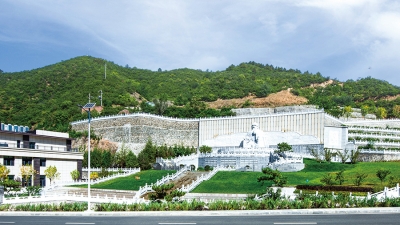 懋龙溪陵园老子像