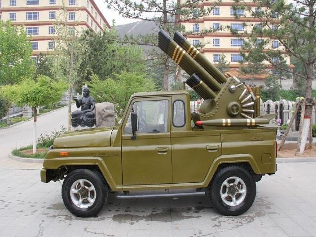 灵山宝塔礼仪炮车