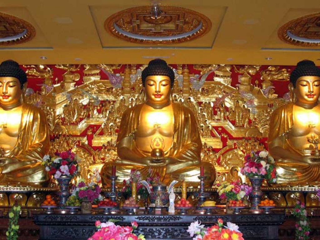 清东陵万佛园佛像