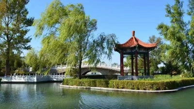 中华永久陵园名人墓亭子