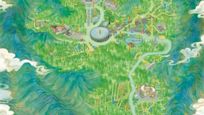 九公山长城纪念林地图