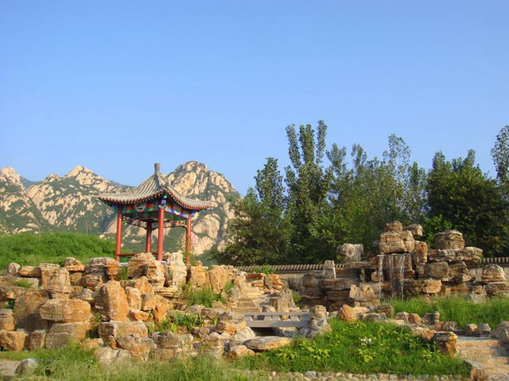 长安园公墓石山