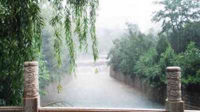 景仰园陵园水系