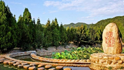 清东陵万佛园水系