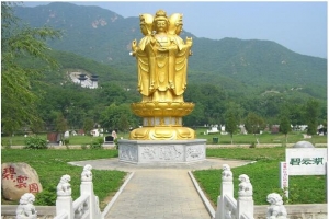 陵园内四面观音像